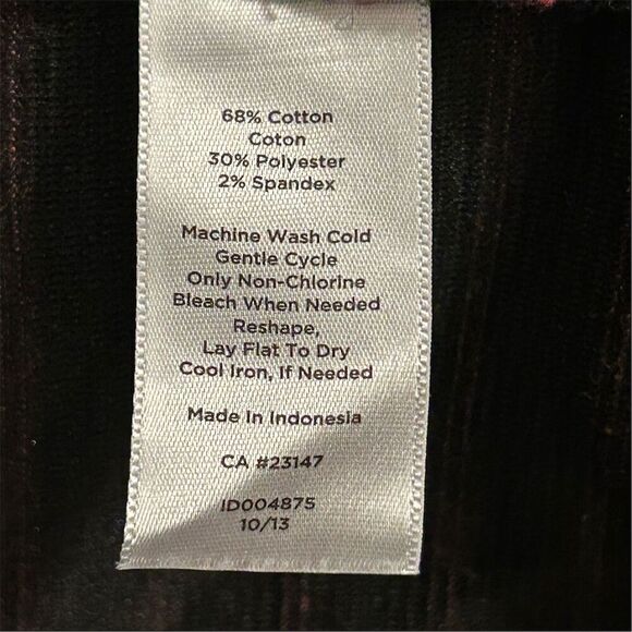 Talbots Women's Plus 14 A-Line Fit & Flare Stripe Dress Short Sleeve - Picture 11 of 16